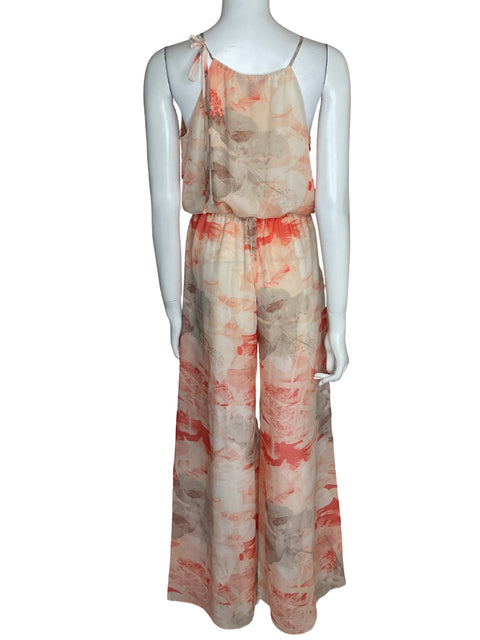 Mono Tommy Bahama de Seda Halter Wide-leg Naranja - Talla 6