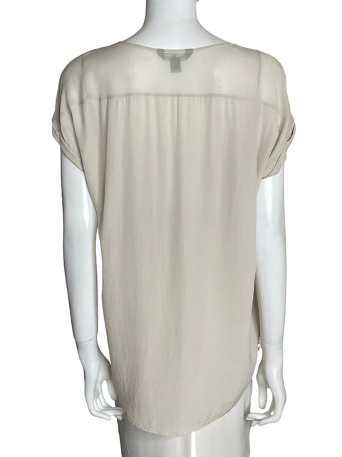 Blusa Tommy Bahama Cuello redondo Beige - Talla S