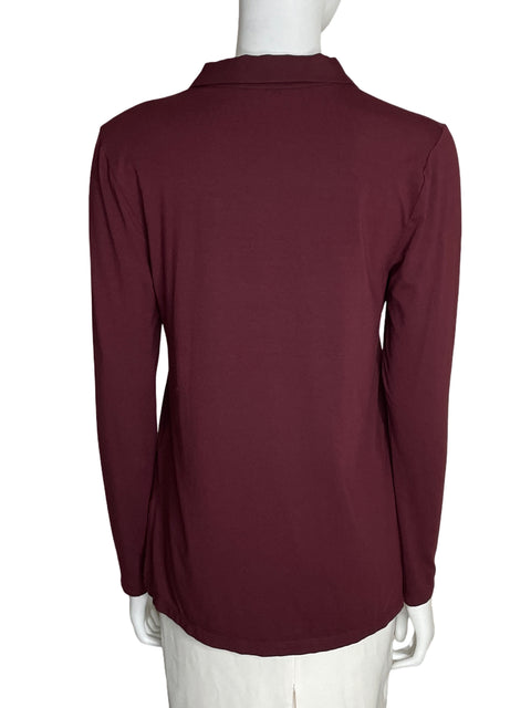 Blusa Ann Taylor Manga larga Rojo - Talla S