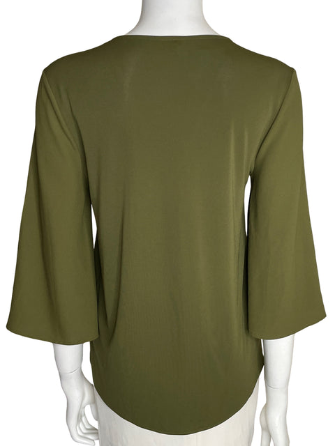 Blazer Ann Taylor Cuello v Verde - Talla S