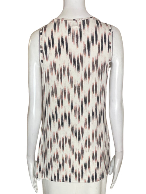 Blusa Old Navy Rayas Cuello redondo Blanco - Talla S