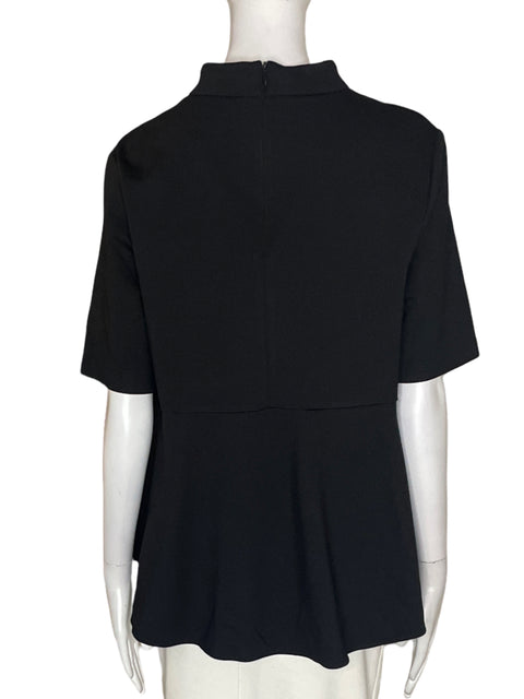 Blusa Gracia Cadena Manga corta Negro - Talla L