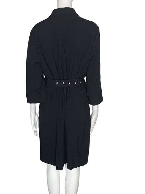 Vestido Michael Kors Zipper Fajon Negro - Talla XL