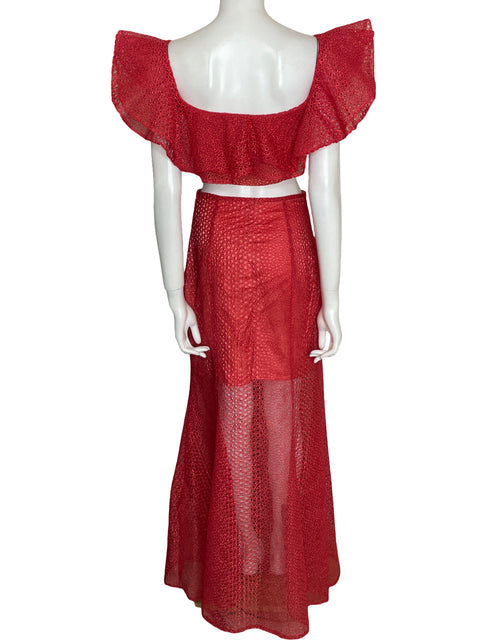 Conjunto Tesoro Tps Troquelado Vuelos Rojo - Talla S