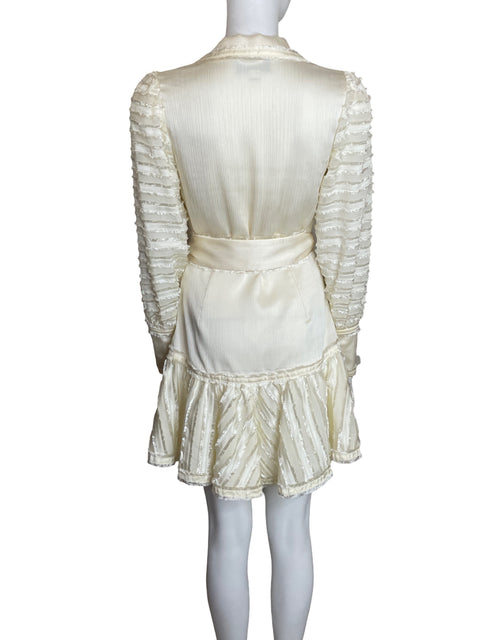 Vestido Alexis Fajon Manga larga Beige - Talla S