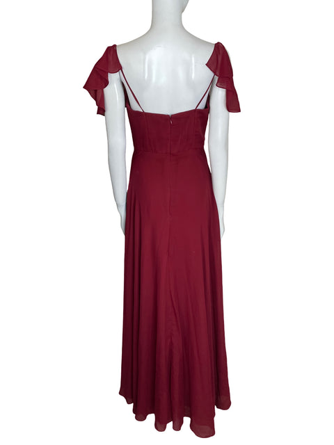 Vestido Paola Cantagalli Maxi Rojo - Talla S