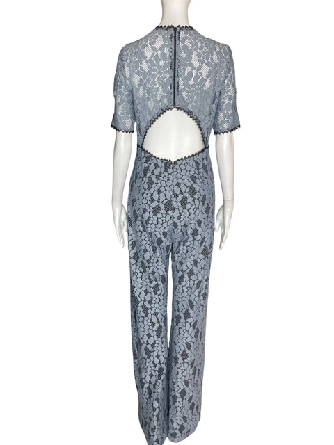 Mono Alexis Encaje Manga corta Azul - Talla S