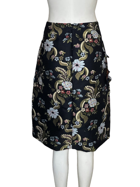 Falda Trelise Cooper Midi Estampado Negro - Talla 10