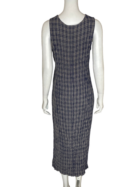 Vestido Requirements Maxi Estampado Azul - Talla L