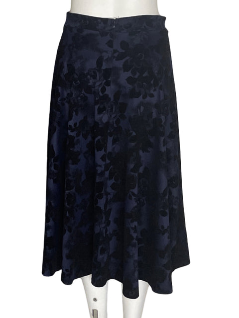 Falda Maitai Maxi Terciopelo Azul - Talla S