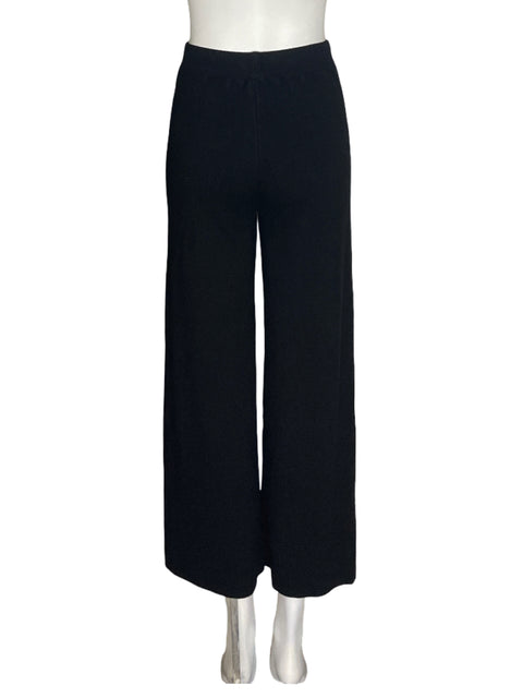 Pantalón Tesoro Tps Recto Wide-leg Negro - Talla XS