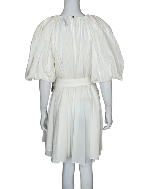 Vestido Acler Mangas abullonadas Blanco - Talla L