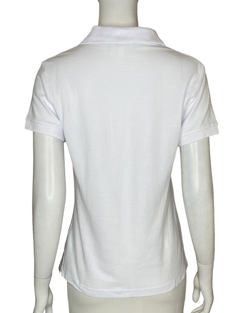 Polo Lacoste de Algodón Blanco - Talla M