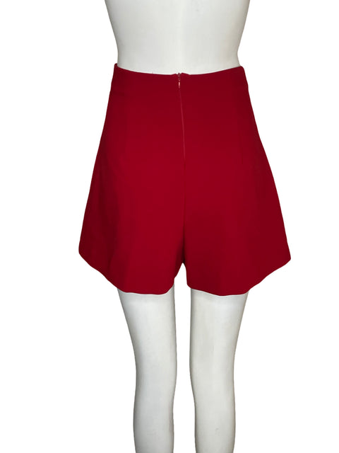 Short Zara Mini Cruzado Rojo - Talla M