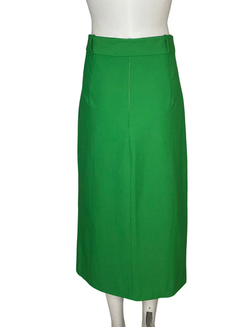Falda Zara Midi Verde - Talla L