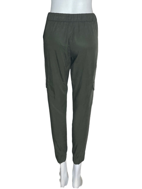 Pantalón Banana Republic Cargo Elastico Verde - Talla XS