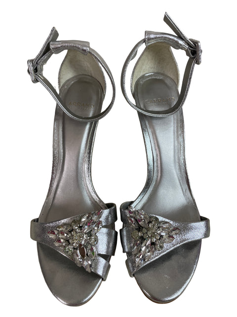 Zapato Carrano Tiras Tacón alto Gris - Talla 7