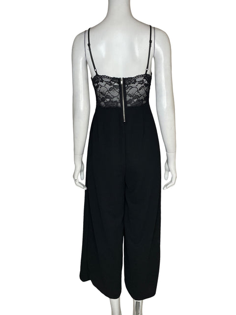 Mono J For Justify Encaje Floral Negro - Talla M