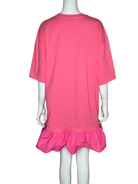 Vestido Msgm Cuello redondo Vuelos Rosado - Talla M