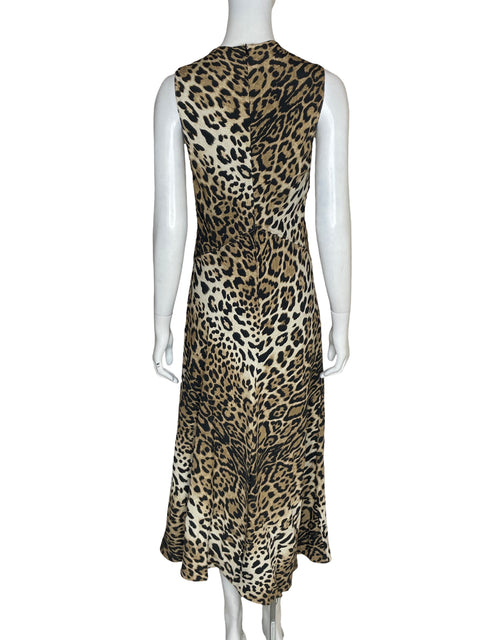 Vestido Zara Animal print Marrón - Talla S