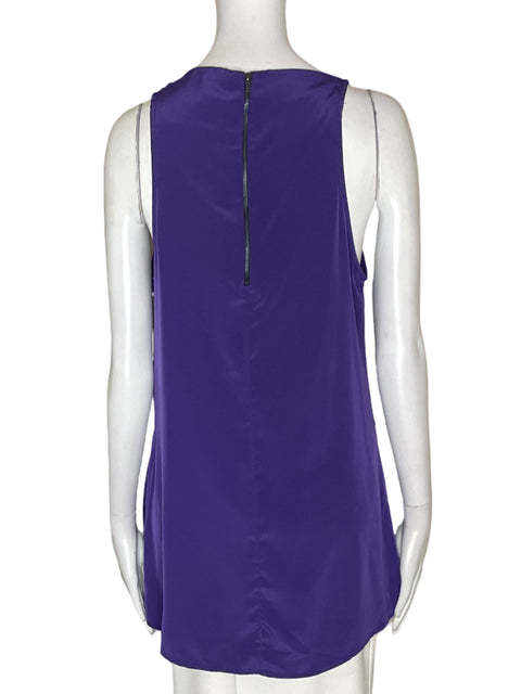 Blusa Tesoro Tps Sin mangas Suelta Morado - Talla L