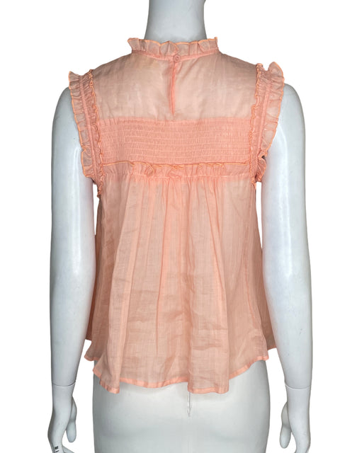 Blusa Elan Sin mangas Naranja - Talla S