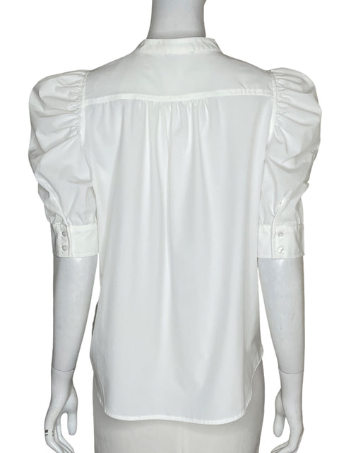Blusa Modern Works Mangas abullonadas Blanco - Talla S
