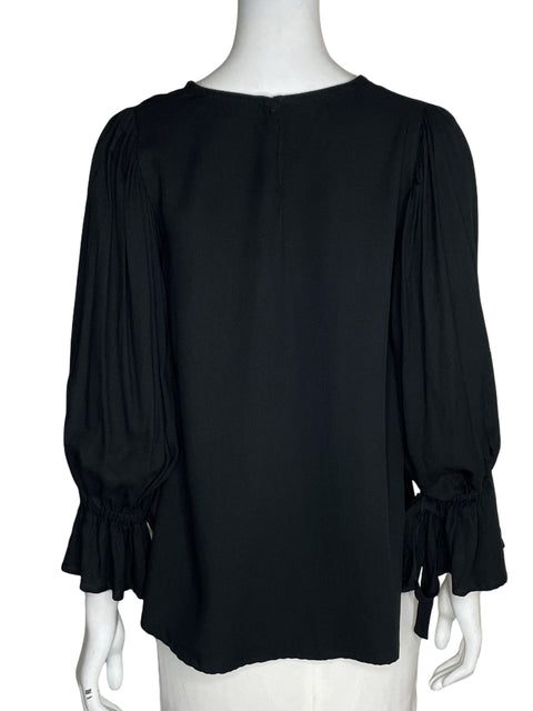 Blusa Padova Manga larga Negro - Talla XS