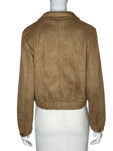 Chaqueta Blu Pepper Zipper Beige - Talla S