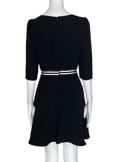 Vestido Armani Exchange Vuelos Manga corta Negro - Talla 2