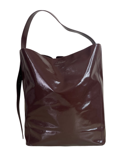 Cartera Zara Tote bag Asa pequeño Marrón - Talla U