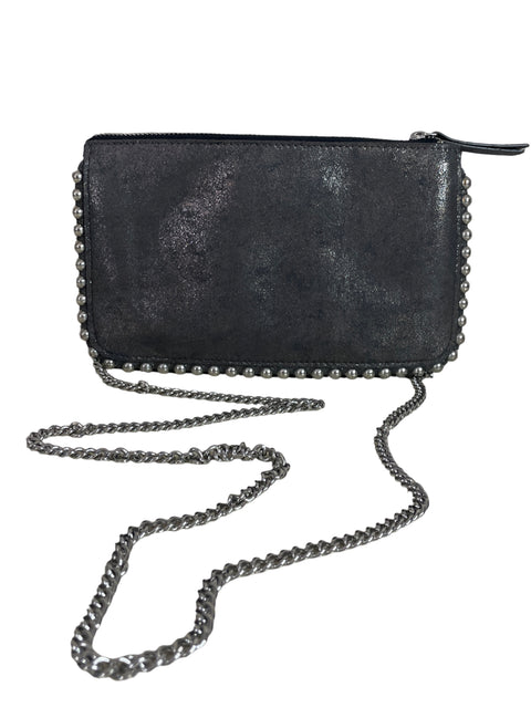 Cartera Zara Sobre Cadena Negro - Talla U
