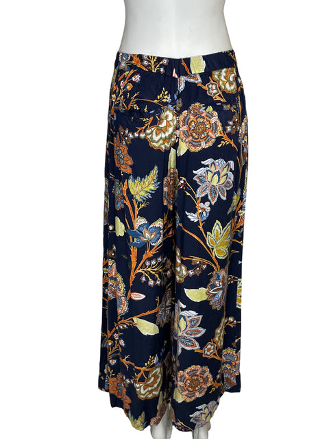 Pantalón Maeve Wide-leg Estampado Azul - Talla 6