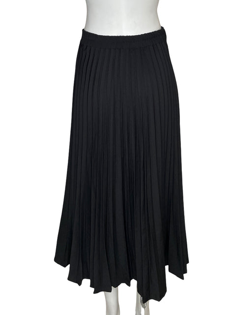 Falda Tesoro Tps Midi Plisado Negro - Talla S