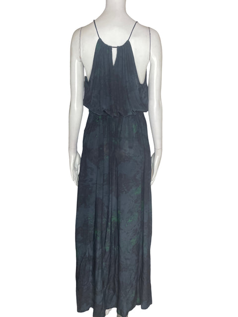 Vestido Rapsodia Maxi Tiras Azul - Talla S
