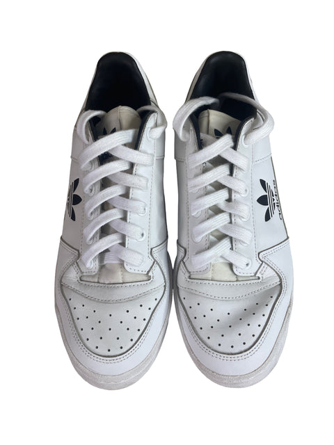 Zapatilla Adidas Cordones Texturizado Blanco - Talla 7