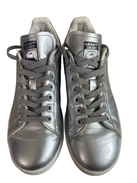 Zapatilla Adidas Stan smith Plateado Plateado - Talla 7.5