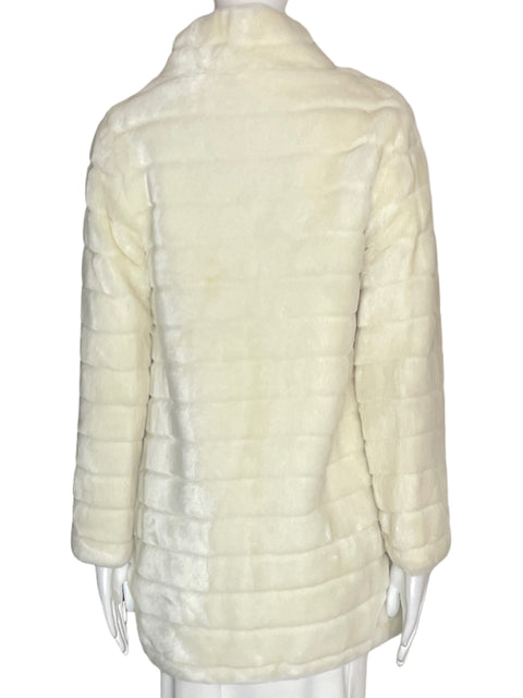 Chaqueta Monnalisa Afelpado Manga larga Beige - Talla M