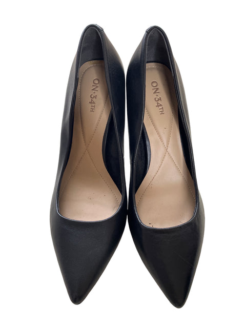 Tacón On-34th Tacón bajo Negro - Talla 7