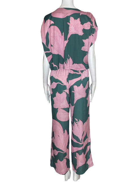 Conjunto Hipnos Estampado Pantalón/blusa/fajon Rosado - Talla M