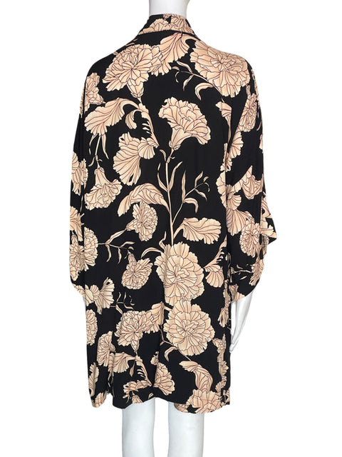 Conjunto Calma Estampado Blusa/short Negro - Talla 2