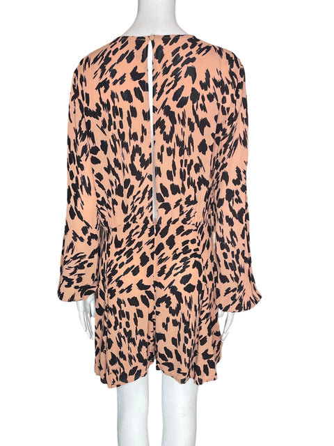Romper Asos Estampado Animal print Beige - Talla 14