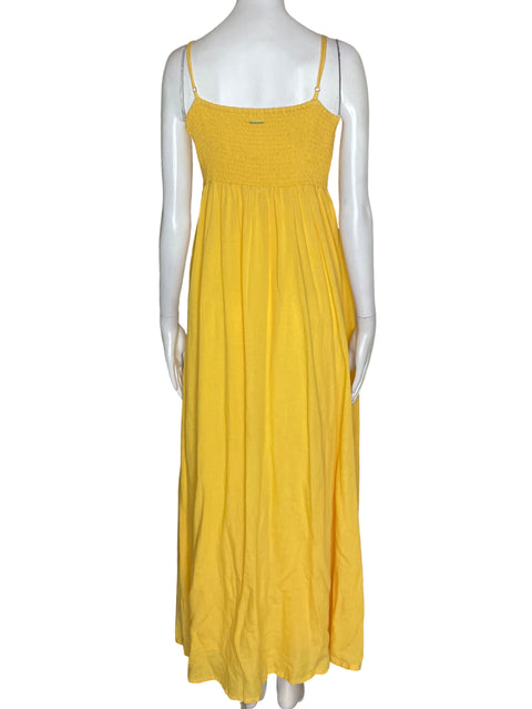 Vestido Billabong Tiras Suelto Amarillo - Talla L