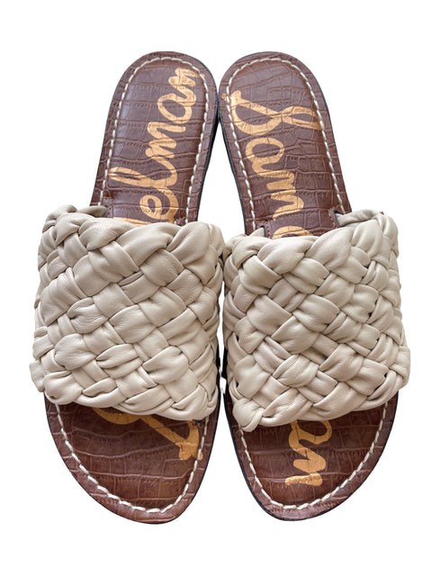 Sandalia Sam Edelman Beige - Talla 8.5