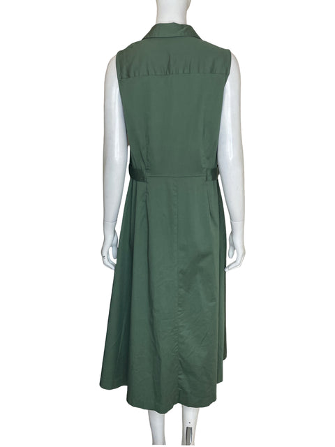 Vestido Alfani Sin mangas Midi Verde - Talla 10