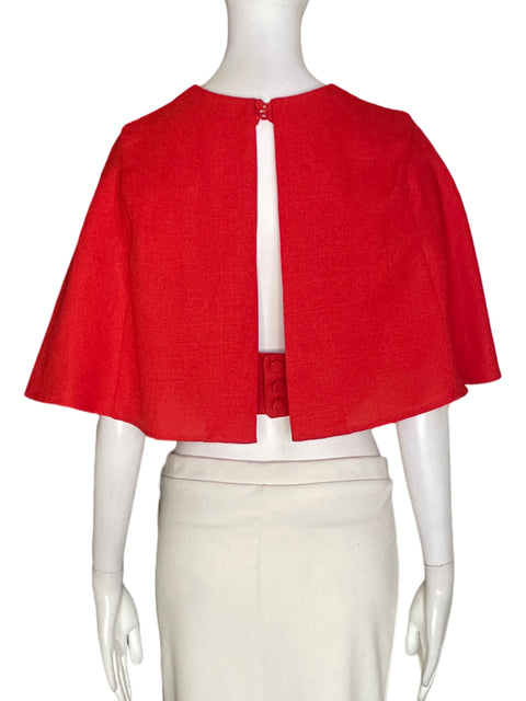 Blusa Skazi Liso Manga corta Rojo - Talla XS