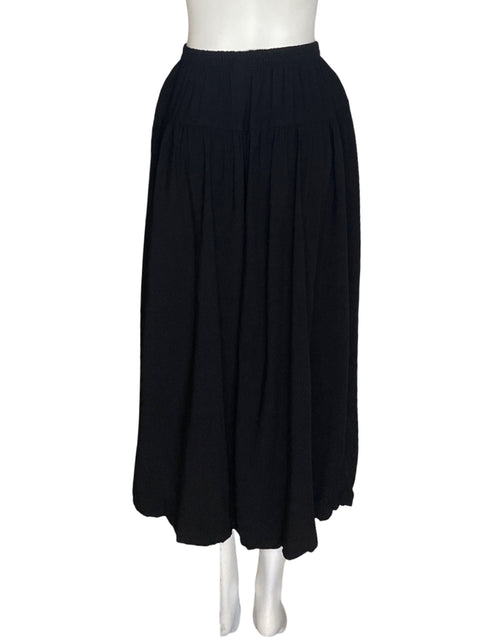 Falda Xiaqjiemet Maxi Plisado Negro - Talla M