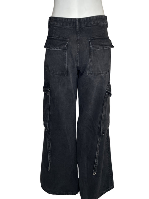 Jean Zara Cargo Negro - Talla 40