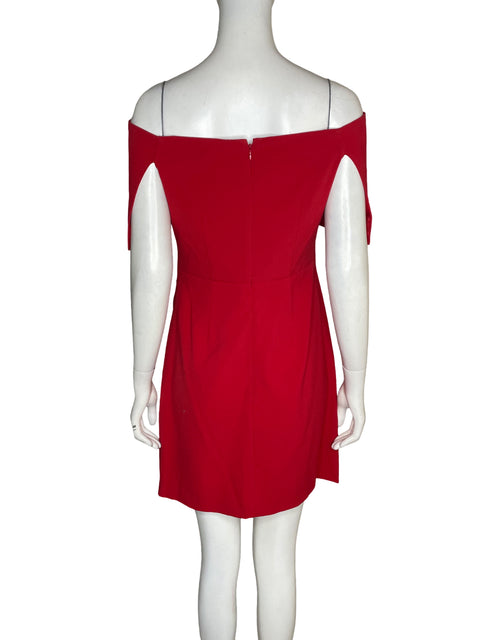 Vestido Vince Camuto Midi Off-the-shoulder Rojo - Talla 8