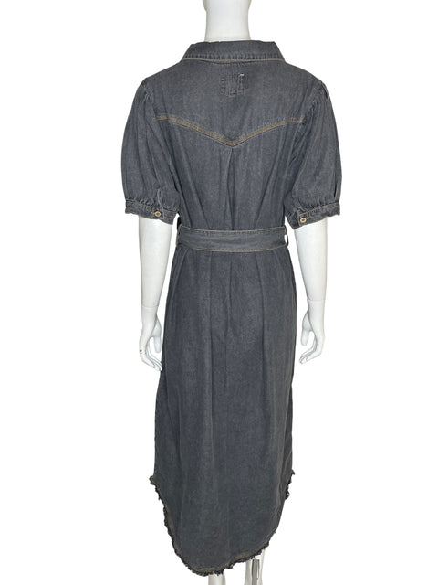 Vestido Umgee Midi Jean Gris - Talla M